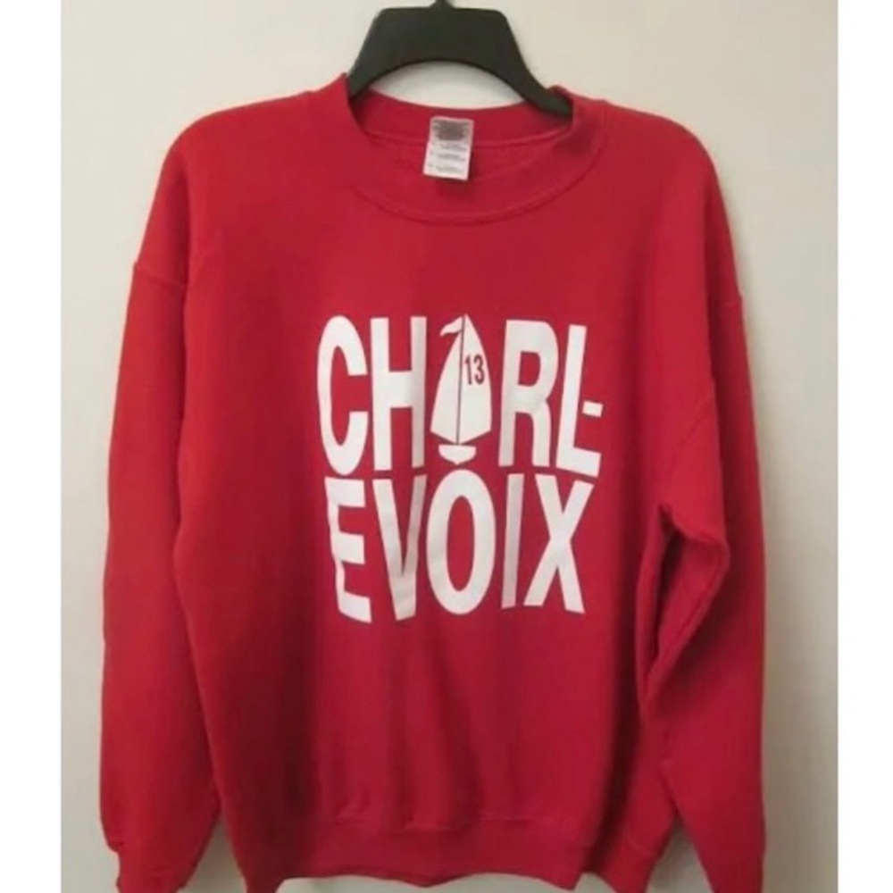 Gildan Charlevoix 2013 sweatshirt. Very good condition.